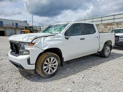 Chevrolet Silverado k1500 Custom Vehiculos salvage en venta: 2019 Chevrolet Silverado K1500 Custom