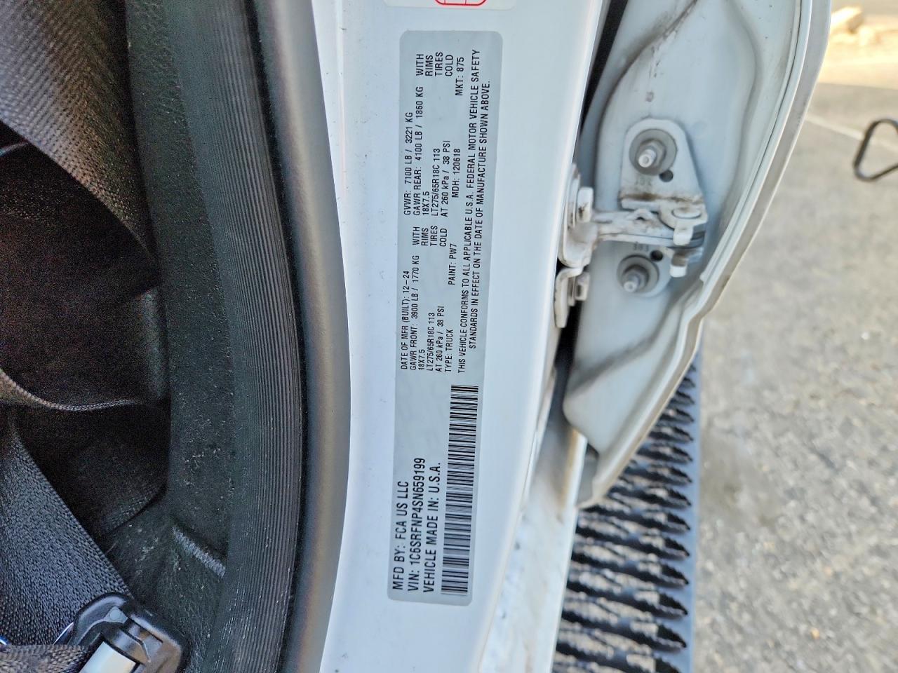 2025 Dodge RAM 1500 Tradesman