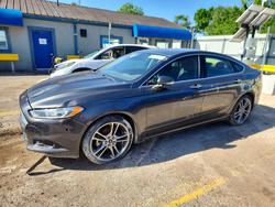 Ford salvage cars for sale: 2016 Ford Fusion Titanium