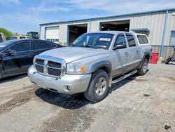 Salvage trucks for sale at Chambersburg, PA auction: 2006 Dodge Dakota Quad SLT