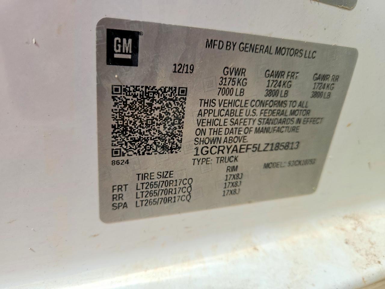 2020 Chevrolet Silverado K1500