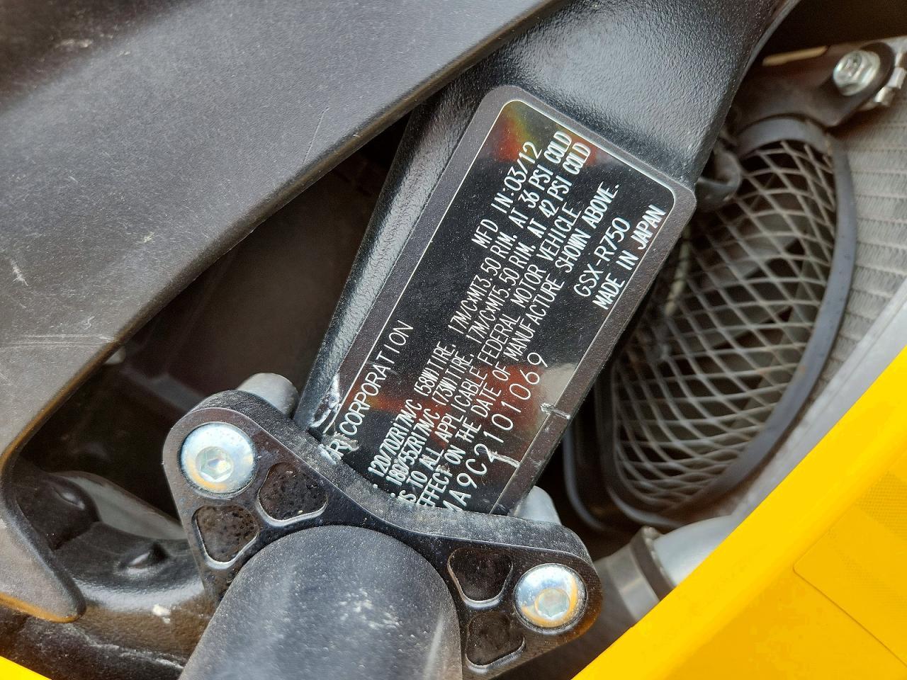 2012 Suzuki GSX750