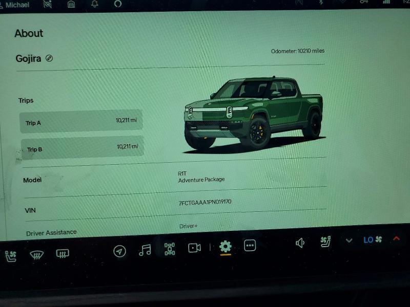 2023 Rivian R1T Adventure