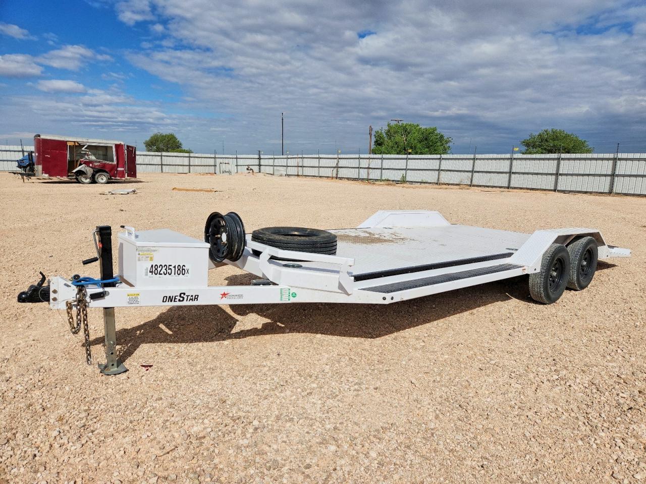 2025 Rawmaxx DRM20BP7K Tilt Deck Equipment Trailer