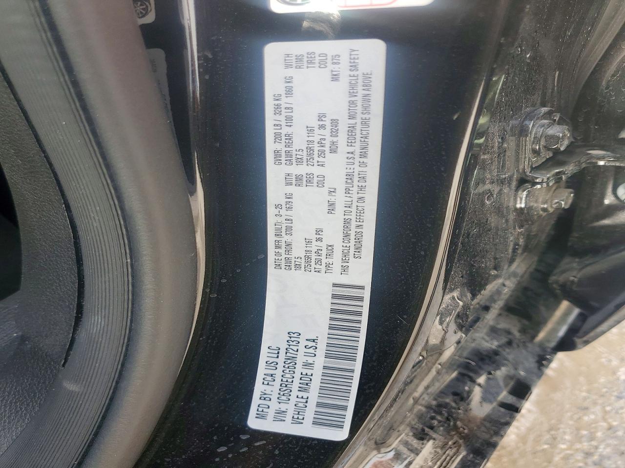 2025 Dodge RAM 1500 Tradesman