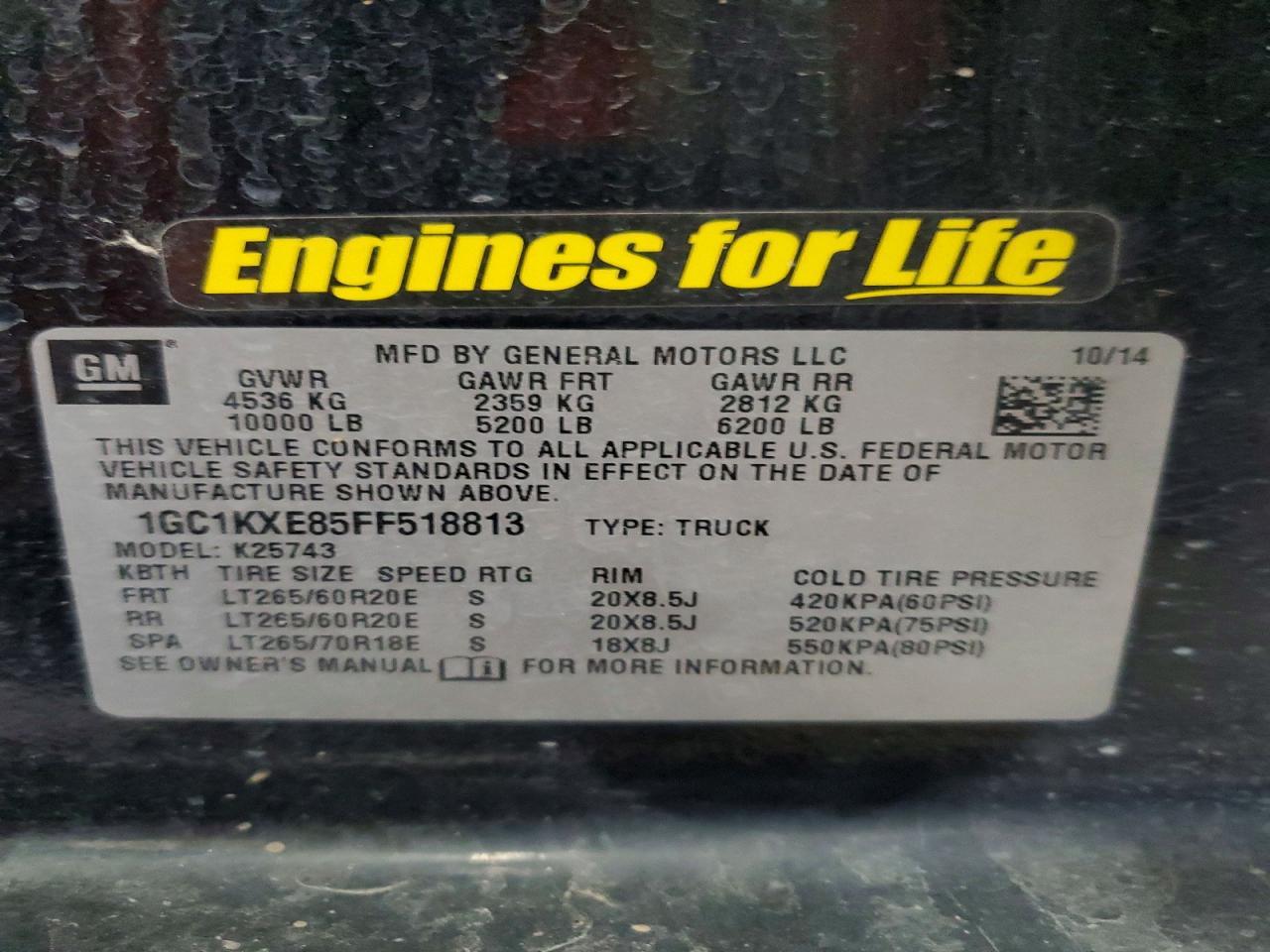 2015 Chevrolet Silverado K2500 High Country