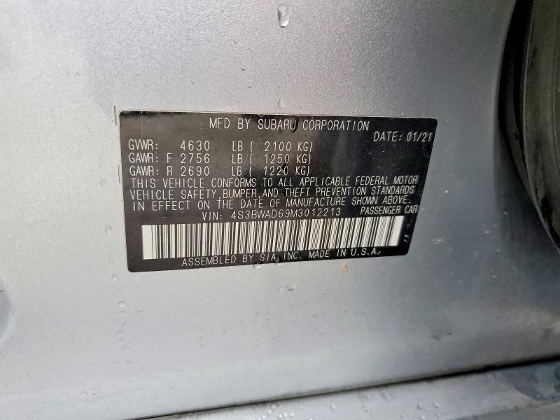 2021 Subaru Legacy Premium