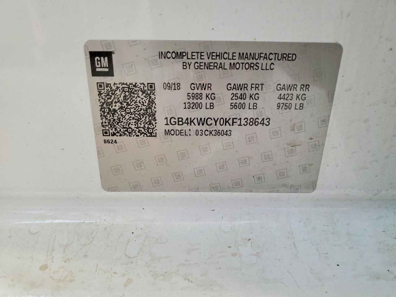 2019 Chev Rolet Silverado HD Utility / Service Truc