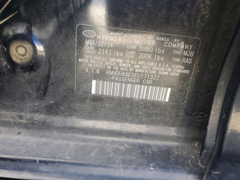 2014 Hyundai Elantra se