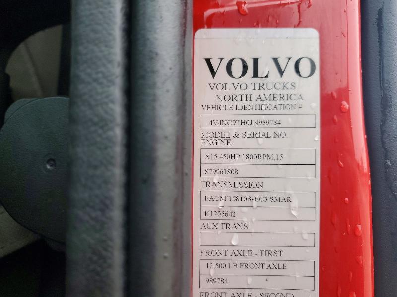 2018 Volv O VNL Semi Truck