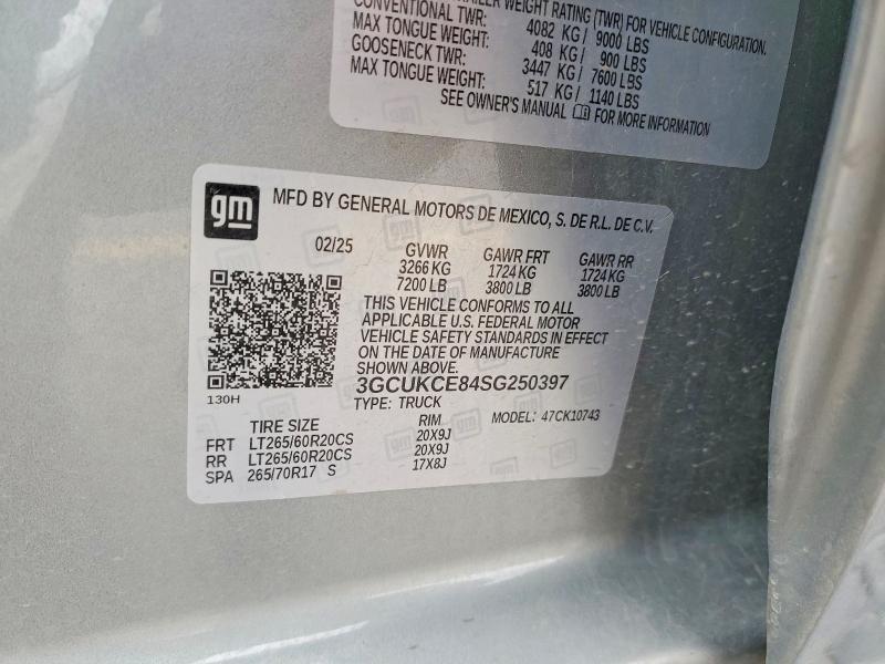 2025 Chevrolet Silverado K1500 Trail Boss Custom