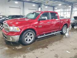 Salvage trucks for sale at Ham Lake, MN auction: 2014 Dodge 1500 Laramie