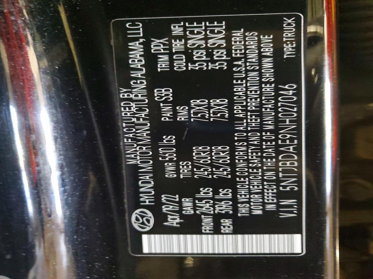 2022 Hyundai Santa Cruz SEL