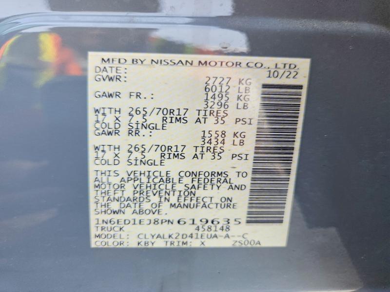 2023 Nissan Frontier Pro-x