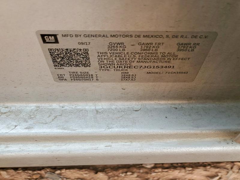 2018 Chevrolet Silverado K1500 LT