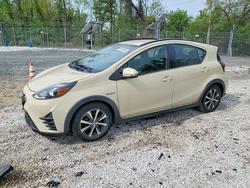 Toyota Prius salvage cars for sale: 2018 Toyota Prius c two