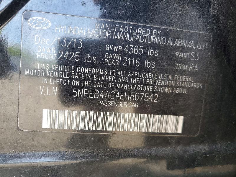 2014 Hyundai Sonata gls