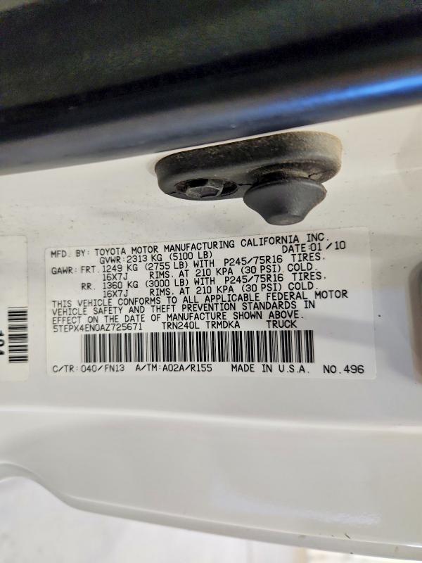 2010 Toyota Tacoma Base