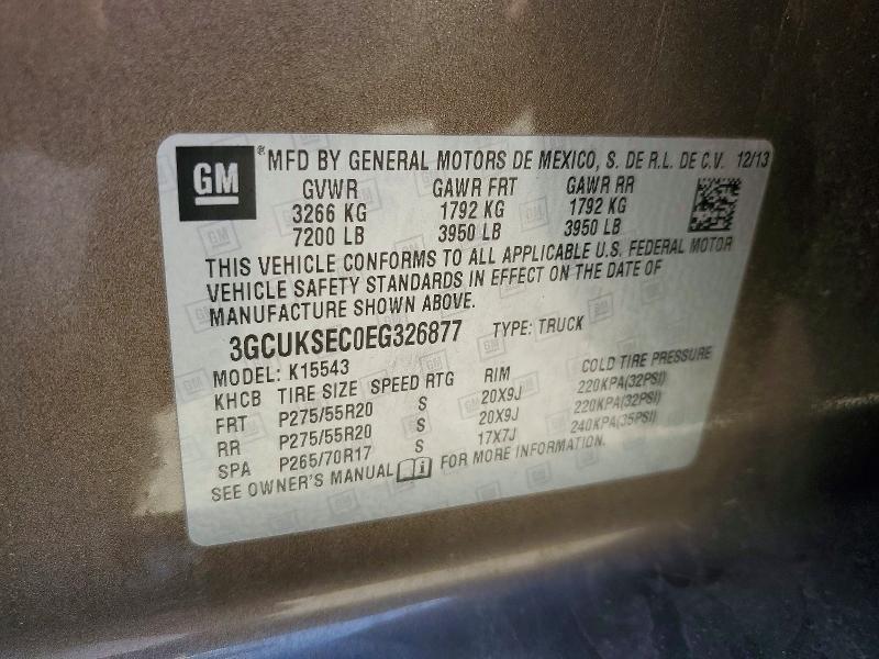 2014 Chevrolet Silverado K1500 LTZ