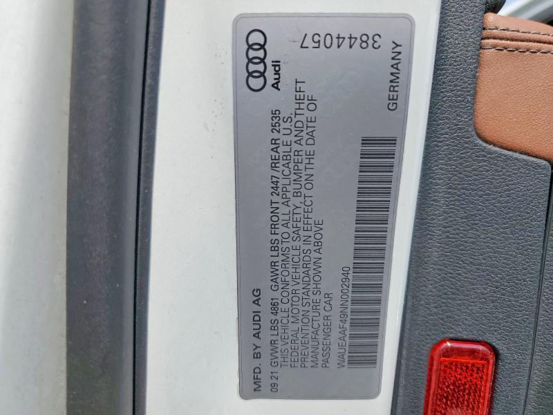 2022 Audi A4