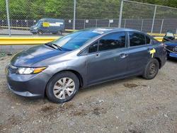 2012 Honda Civic lx en venta en Waldorf, MD