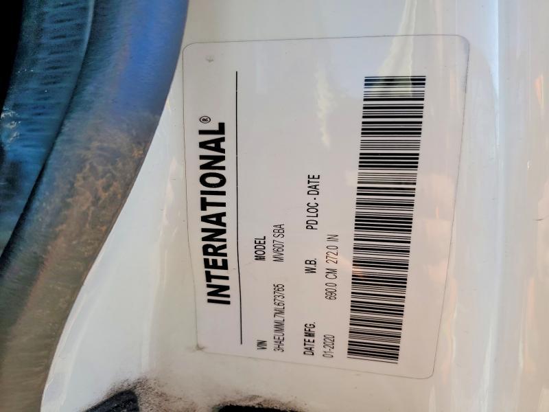 2021 International Mv607 box Truck