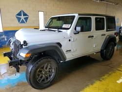 Salvage cars for sale from Copart Indianapolis, IN: 2025 Jeep Wrangler Sport