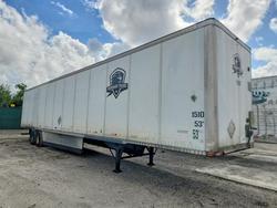 Salvage trucks for sale at West Palm Beach, FL auction: 2007 Wabash Dvcvhpc DRY Van Trailer