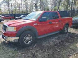 Salvage trucks for sale at Waldorf, MD auction: 2008 Ford F150 Supercrew