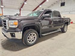 Salvage trucks for sale at Center Rutland, VT auction: 2015 GMC Sierra K1500 SLE