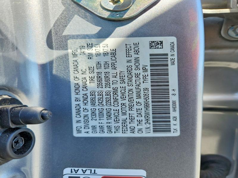 2019 Honda Cr-v Touring