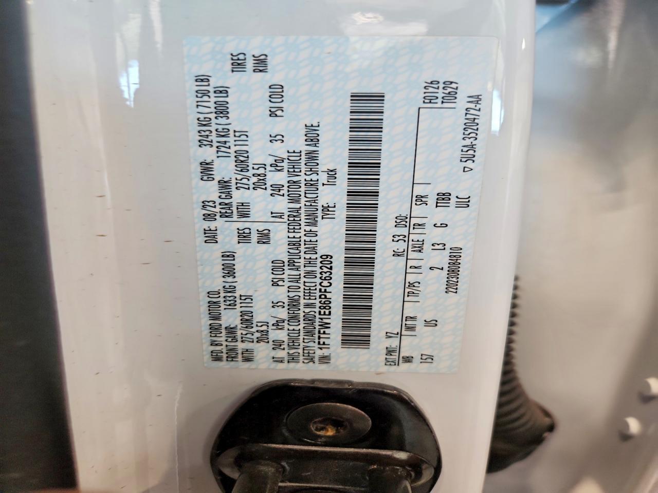 2023 Ford F150 Supercrew