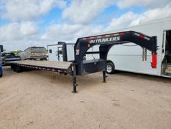 Salvage cars for sale from Copart Mercedes, TX: 2024 PJ LS402 Flatbed Trailer