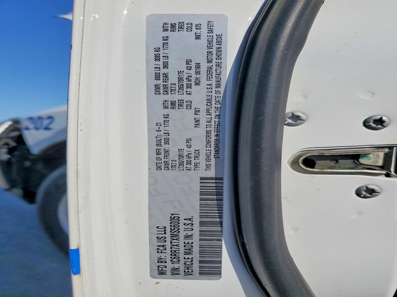 2021 Dodge RAM 1500 Classic SSV