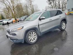 Jeep salvage cars for sale: 2016 Jeep Cherokee Limited