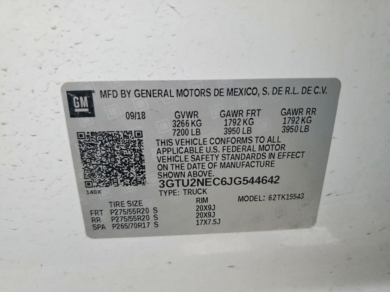 2018 GMC Sierra K1500 SLT