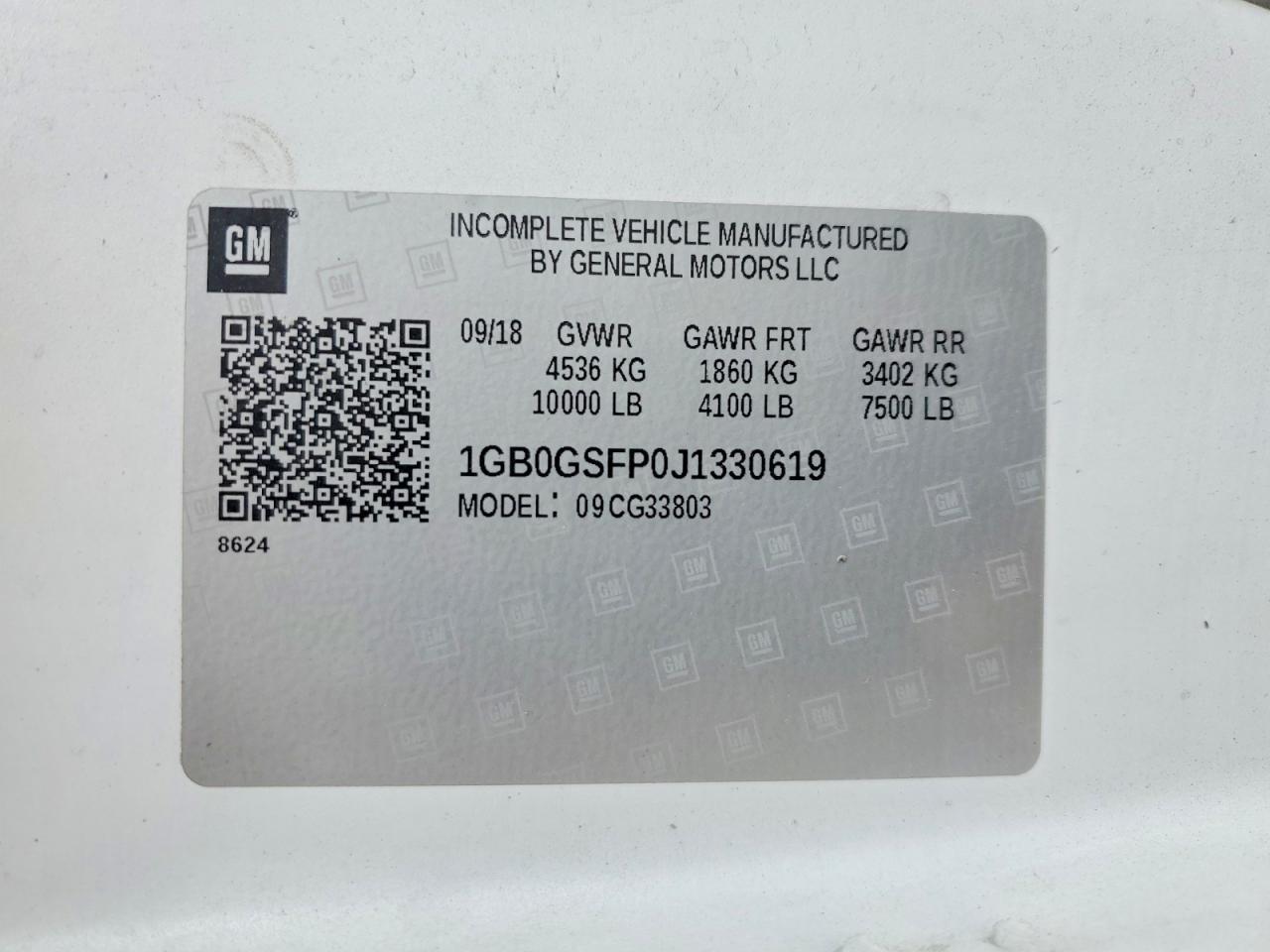 2018 Chev Rolet Express Refrigerated BOX Truck