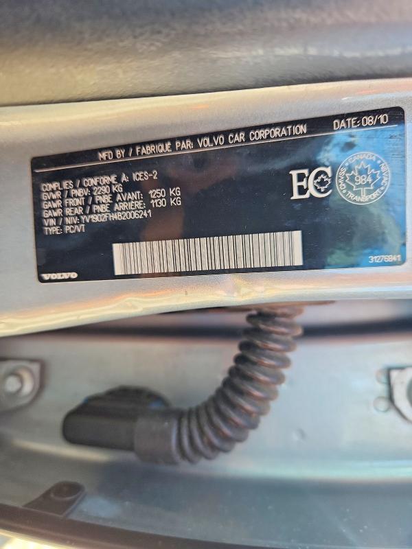 2011 Volvo S60 T6