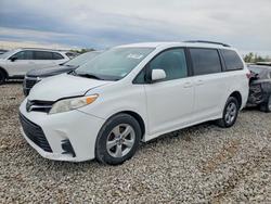 Toyota Sienna le salvage cars for sale: 2019 Toyota Sienna le