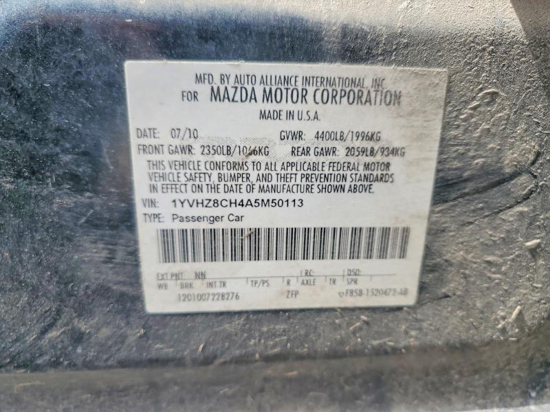 2010 Mazda 6 I