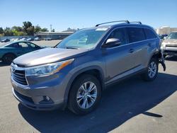 2015 Toyota Highlander xle for sale in Martinez, CA
