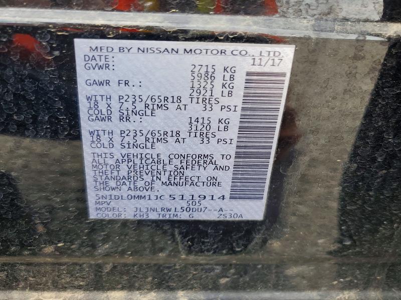 2018 Infiniti Qx60 Base