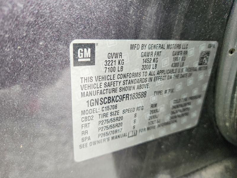 2015 Chevrolet Tahoe C1500 lt