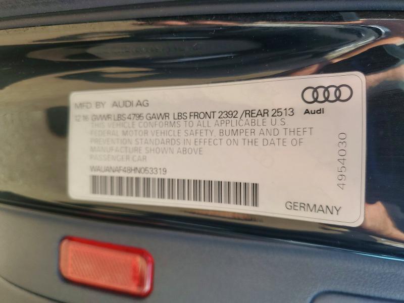 2017 Audi A4 Premium