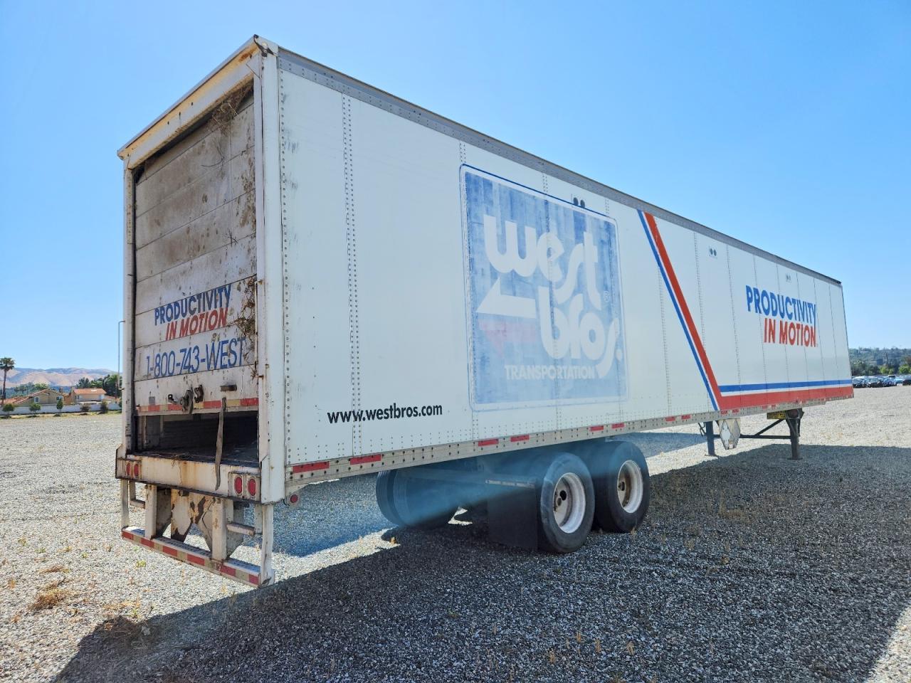 2007 Wabash Dvcvhpc DRY Van Trailer
