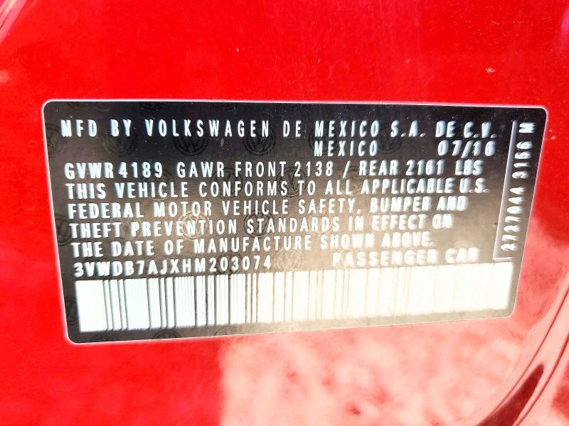 2017 Volkswagen Jetta se