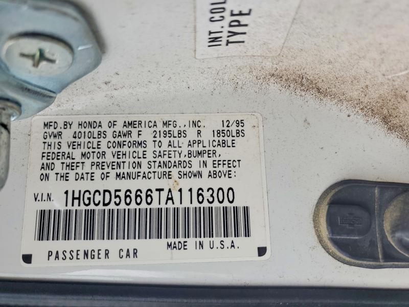 1996 Honda Accord ex