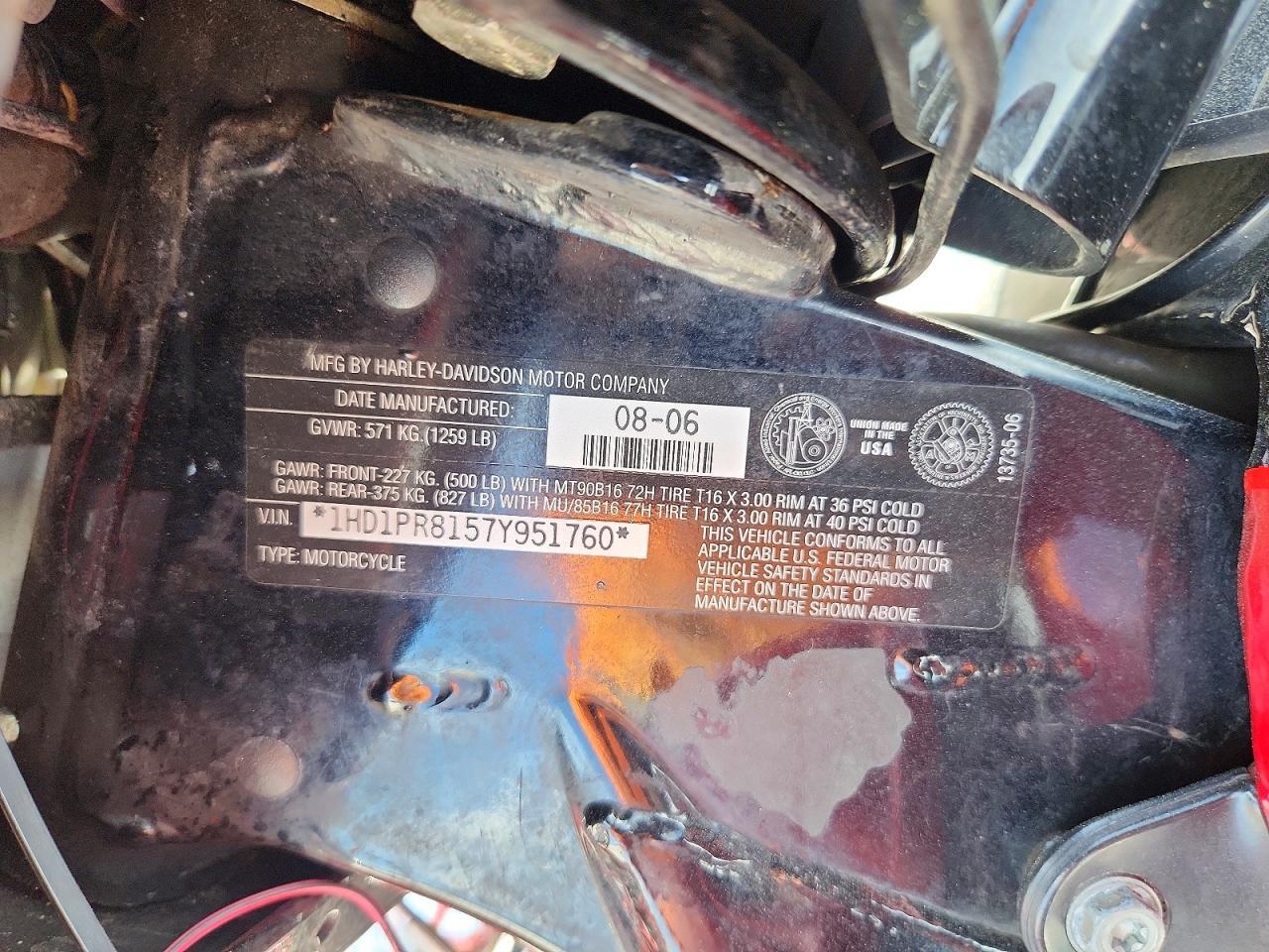 2007 Harley-Davidson Flhtcuse