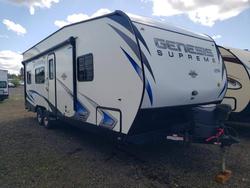 Salvage trucks for sale at Woodburn, OR auction: 2016 Genespreme 2016 Genesis Supreme Camper