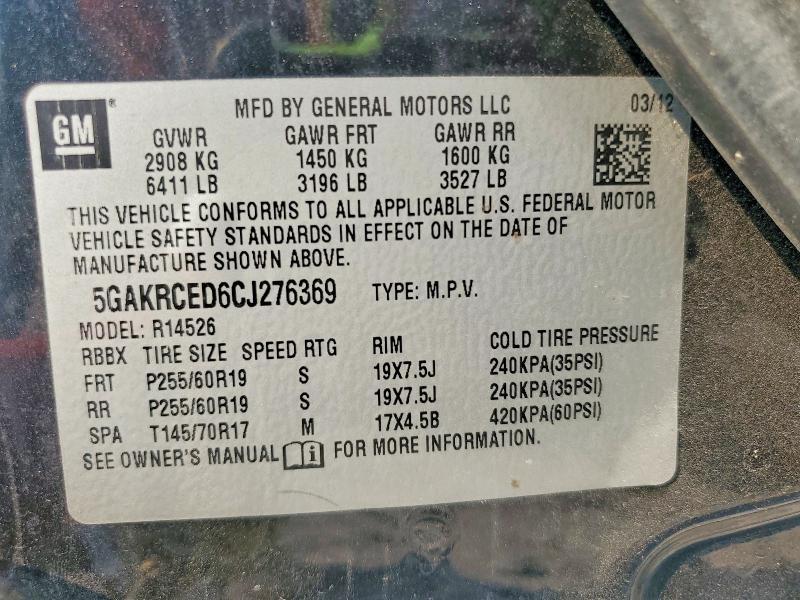 2012 Buick Enclave